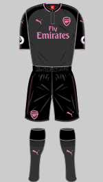 arsenal 2017-18 2rd kit