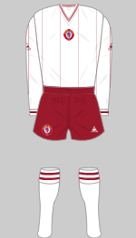 aston villa 1981-1982 change kit