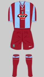 aston villa 2000 fa cup final kit