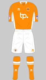 blackpool fc 2016-17 1st kit