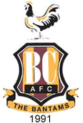 bradford city crest 1991