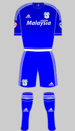 cardiff city 2015-16 kit