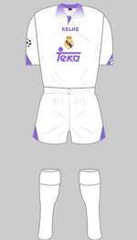 real madrid 1998 uefa champions league kit