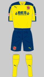 fleetwood town fc 2015-16 change kit