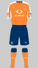 luton town 2016-17 1st kit