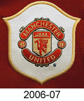 manchester united crest 2006-07