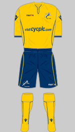 milwall 2010-11 away kit