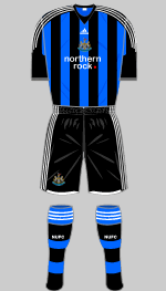 newcastle united 2009 third strip