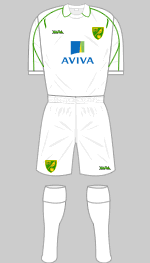 norwich city 2009-2010 away kit