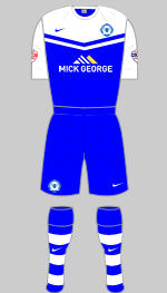 peterborough united 2014-15 1st kit