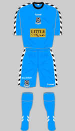 elgin city 2009-10 away kit