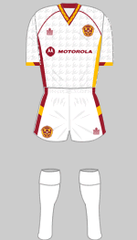 motherwell 1991-92 change kit