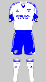 peterhead fc 2013-14 away kit