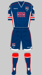 ross county 2017-18 1st kit