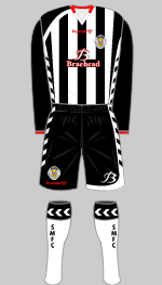 st mirren home kit 2008-09