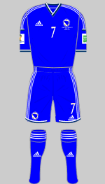 bosnia & hercegovina 2014 world cup change kit