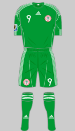 nigeria 2010 home strip